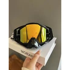 Óculos de ciclismo da motocicleta à prova de areia capacete óculos de sol das mulheres dos homens fora de estrada ciclis