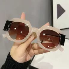 Gm óculos de sol 2025 novo estilo moda óculos de sol feminino Anti-ultravioleta masculino condução rosto grande rosto re