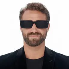 Óculos de sol feminino na moda High-End rosto redondo óculos de sol masculino 2022 novo estilo condução Anti-ultraviolet