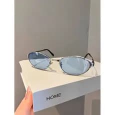 Óculos de sol europeus americanos elegantes, exclusivos e elegantes, estilo ocidental, femininos, à prova de umidade, à