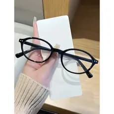 Novo estilo livro Neuroid óculos feminino Retro simples rosto arte Oval pequeno quadro pode ser combinado com miopia olh