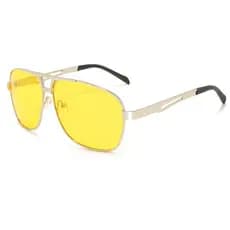 Óculos de sol masculino polarizado High-End sentimento anti-reflexo motorista visão noturna óculos de condução pára-sol