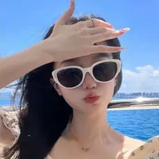 Óculos de sol olho de gato de verão feminino High-End sentimento protetor solar guarda-sol Anti-ultravioleta novo estilo