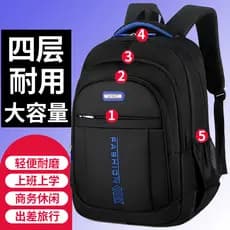 Mochila masculina de grande capacidade, lazer, viagem, computador, mochila feminina, ensino médio, estudantes do ensino