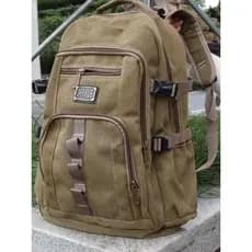 Nova mochila de lona espessada mochila júnior saco de escola Retro na moda lazer ao ar livre viagem Unisex