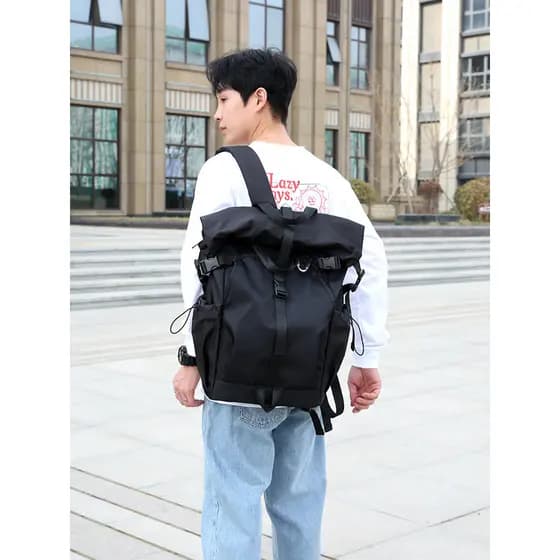Esportes ao ar livre montanhismo ciclismo mochila de grande capacidade mochila masculina viagem funcional masculino estu