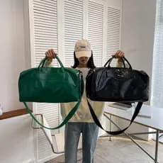 Bolsa de viagem de negócios de grande capacidade Bolsa de ginástica esportiva masculina Bolsa de viagem portátil simples