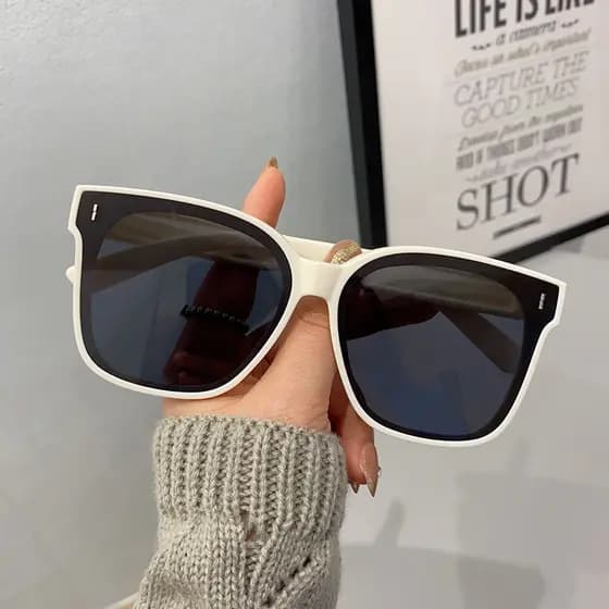 Óculos de sol capa óculos miopia dedicado óculos de sol clipe feminino na moda Anti-ultravioleta homem condução Retro gr