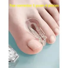 Corretor de valgo de polegar, novo estilo, corretor de osso de pé grande, separador de sobreposição, almofada Flip-toe