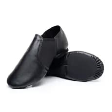 Sapatos de dança Jazz de couro genuíno genuíno genuíno meninas prática Ballet corpo étnico sola macia professor de dança