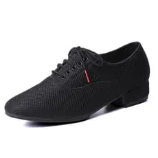 Sapatos de dança modernos sapatos masculinos de sola macia de salto baixo dança latina sapatos de dança quadrada amizade