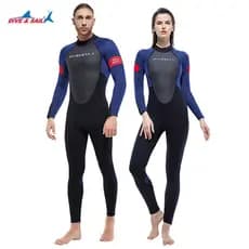 Novo estilo terno de mergulho masculino engrossado terno de mergulho de uma peça 3MM feminino mergulho surf medusa maiô