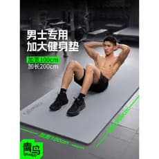Tapete de yoga pássaro azul tapete de Fitness doméstico antiderrapante absorção de choque mudo engrossado masculino yoga