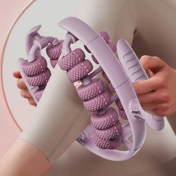 2025 novo estilo roda de Yoga em forma de anel clipe de perna rolo perna profunda relaxamento muscular equipamentos de m