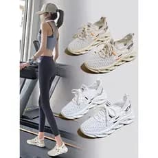 Sapatos esportivos internos femininos verão pular corda sapatos especiais sola macia absorção de choque sapatos de Fitne