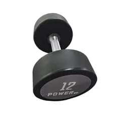 Cabeça redonda haltere fixo ginásio masculino emborrachado aço puro ginásio comercial casa equipamentos de Fitness grand