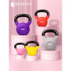 Kettlebell senhoras Fitness doméstico ferro fundido sólido exercício braço Hip agachamento profissional equipamento de t