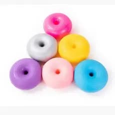 Pilates Donut Yoga bola engrossado à prova de explosão Apple bola esportes Fitness recuperação pós-parto equilíbrio está