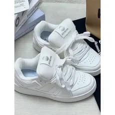 Sapatos de pão de sola grossa aumentados All-Match feminino ins na moda 2025 novo estilo primavera estudante nicho Desig