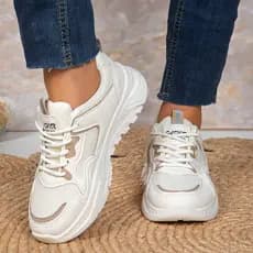 Papai sapatos femininos verão 2026 novo estilo tênis de sola grossa malha respirável All-Match aumentado tênis casuais p