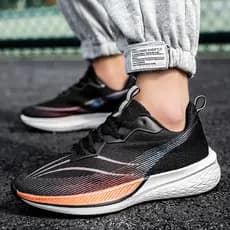 Beimeng sapatos masculinos estudante primavera malha sapatos respirável tênis de corrida sola macia desodorante pai sapa