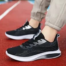 Beimeng sapatos masculinos leves tênis de corrida 2026 novo estilo primavera respirável malha sapatos lazer esportes sap