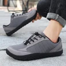 Sapatos masculinos de couro de dedo largo antiderrapante resistente ao desgaste esportes lazer sapatos de viagem pai sap