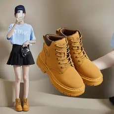 Botas Martin britânicas de sola grossa antiderrapante femininas 2023 outono novo estilo botas femininas clássicas botas