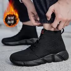 Meias elásticas sapatos femininos 2024 novo estilo sapatos masculinos de alta qualidade casal sapatos casuais outono inv