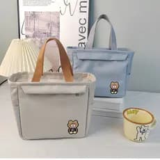 Novo estilo de trabalho lancheira bolsa com arroz saco de almoço de alto valor à prova dwaterproof água grande capacidad