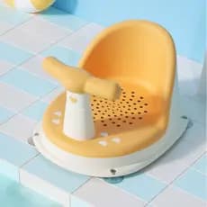 Cadeira de banho para bebê, suporte para banheira, banco de banho antiderrapante