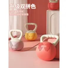 Kettlebell macio senhoras casa fundo macio sino chaleira chaleira fitness exercício Hip exercício masculino fitness halt