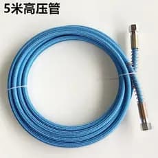 Azul duro 4m 7 tubo de alta pressão ferro entrada ar gerador tubo ferro caldeira Industrial ferro Teflon tubo vapor