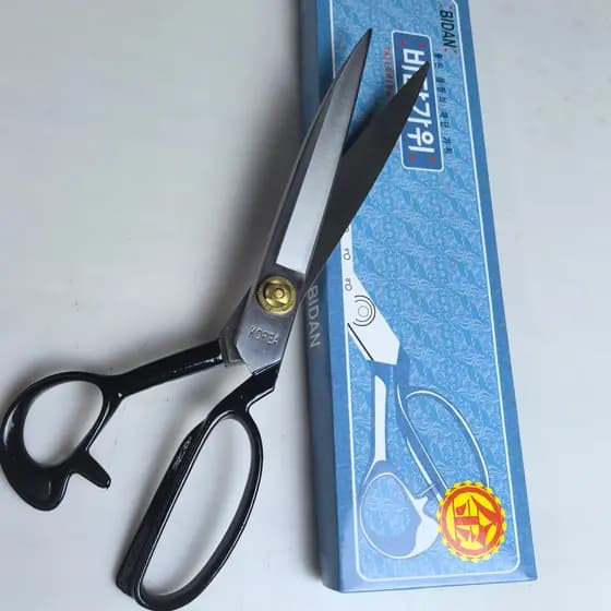 Tesoura de medalha de ouro importada da coreia do sul, 33-40cm, tesoura de alfaiate importada, corte de roupas, corte