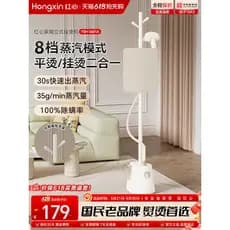 Shanghai coração vermelho vestuário vapor doméstico ferro pequeno Vertical vapor tudo-em-um máquina roupas ferro elétric