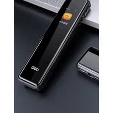 Deli MP301 Gravador de voz Redução de ruído Gravação sem perdas HD Redução de ruído Treinamento comercial Conferência Ti