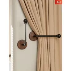 Cortina de porta de parede pendurado fivela estilo Medieval cortina fixação gancho multifuncional perfuração-livre cabid