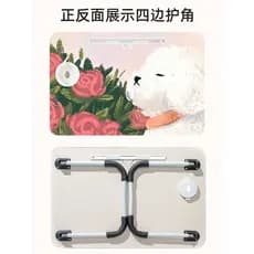 Mesa pequena pequena mesa de cama feminina bonito cama aumentada mesa de estudo crianças mesa de leitura dobrável Mini m