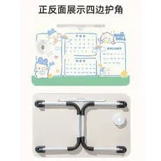 Mesa pequena pequena mesa de cama feminina mesa de cama fofa mesa de leitura doméstica mesa de estudo crianças dobrável