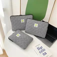 Ins estilo nova treliça Floral bolsa de arquivo de embreagem 43cm bolsa para Laptop adequada para Tablet 11ipad forro sa