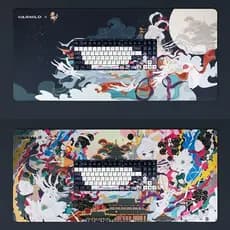 [Tapete de mesa grande] varmilo Amilo Haiyun Chang'e Teclado Mesmo estilo Mouse Pad Hemming Gaming Game