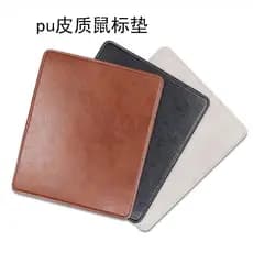 Mouse pad de couro genuíno pequeno tapete de mesa de alta qualidade mouse pad de escritório couro tamanho pequeno domést