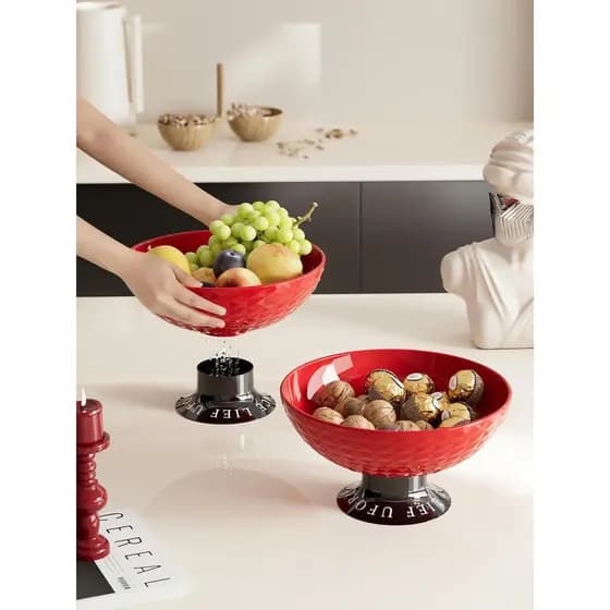 Japonês novo estilo porca prato de frutas sala estar mesa café casa bonito novo Housewarming cesta frutas doces lugar la