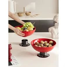 Japonês novo estilo porca prato de frutas sala estar mesa café casa bonito novo Housewarming cesta frutas doces lugar la