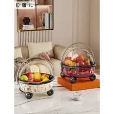 Prato de frutas estilo japonês, mesa de centro para sala de estar, casa 2026, novo estilo, prato de nozes, prato de frut