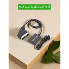 Hdmi hdmi para scart conversor scart para hdmi conversor adaptador cabo de vídeo 1080P intercambiável