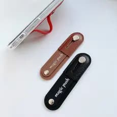 Anel Push-Pull para celular com fivela, anel feminino com fivela de dedo, pulseira preguiçosa, acessórios de fivela port