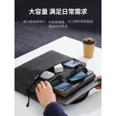 Lvlian bolsa para Laptop portátil adequada para Apple Lenovo Salvator de 14 polegadas Notebook de 15.6 polegadas e 16 po