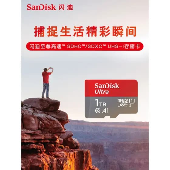 Sandi 1T cartão de memória tf cartão de memória 1TB cartão micro sd alta velocidade ns switch cartão de jogo cartão de m