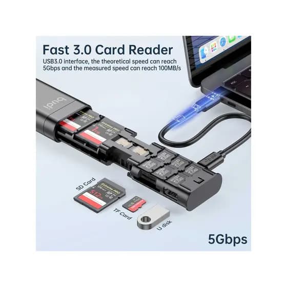 Docking Station typec Leitor de cartão multifuncional Ten-in-One 3.0 Caixa de armazenamento Hub Interface externa usb Mu